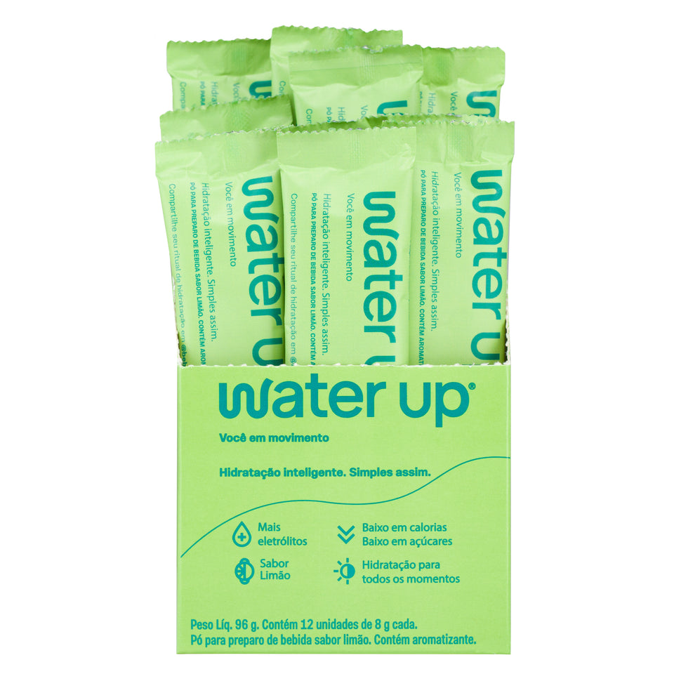 Water Up - Repositor de Eletrólitos - Limão - 12un